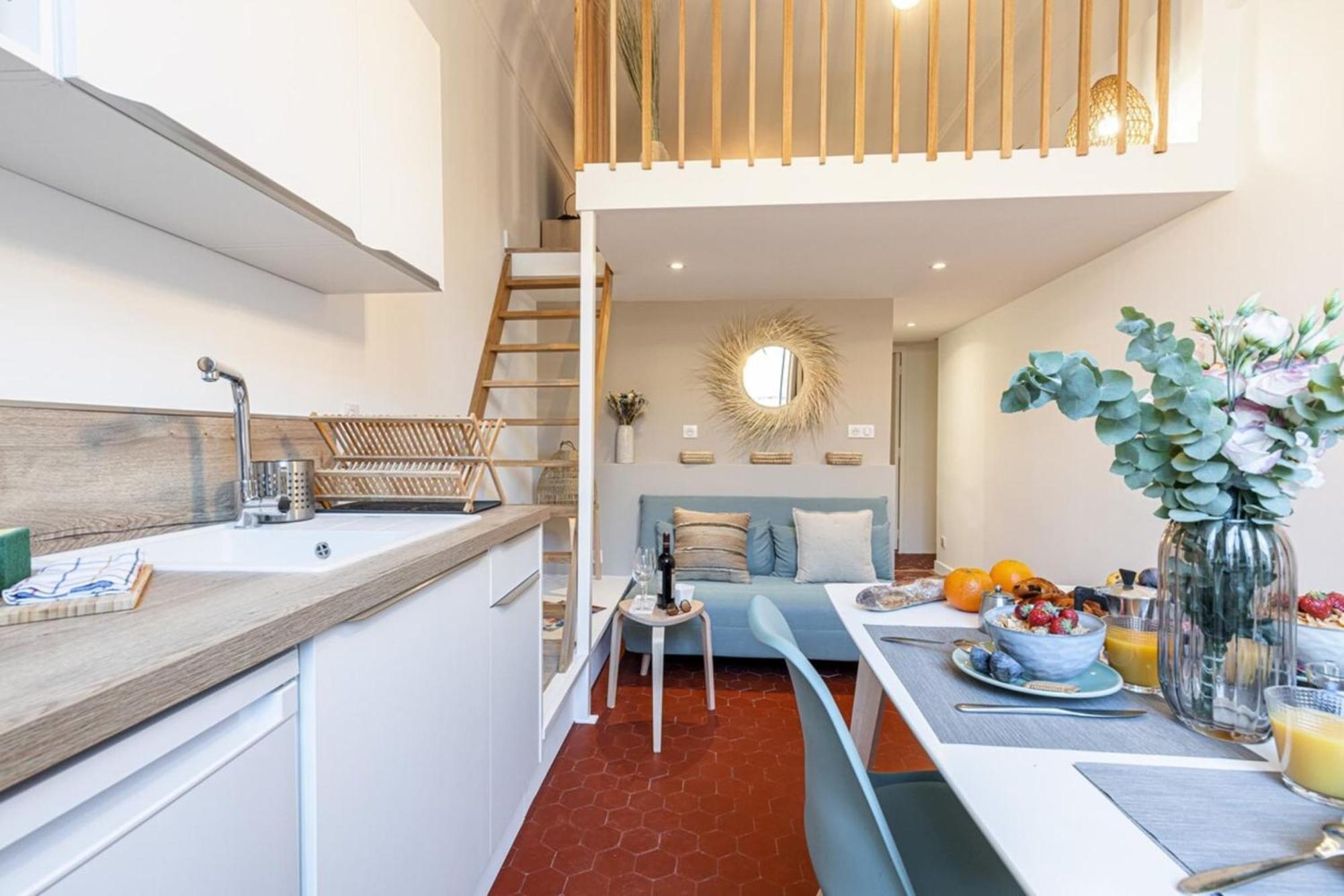 니스 Prefecture 15 - Old Town Duplex 2 Doubles Beds 아파트 외부 사진